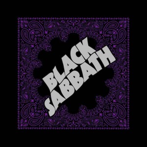 Black Sabbath Unisex Bandana: Logo (Black)