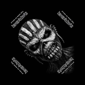 Iron Maiden Unisex Bandana: The Book of Souls (Black)