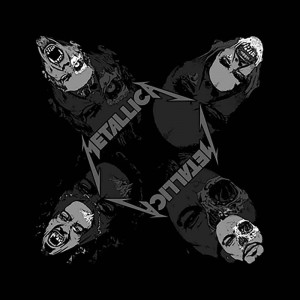 Metallica Unisex Bandana: Undead (Black)