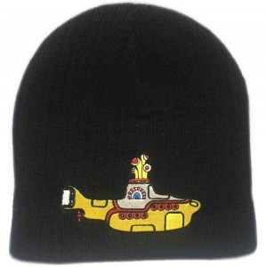 The Beatles Unisex Beanie Hat: Yellow Submarine (Black)