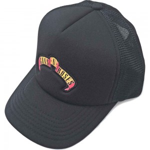 Guns N´ Roses Unisex Mesh Back Cap: Scroll Logo (Black)