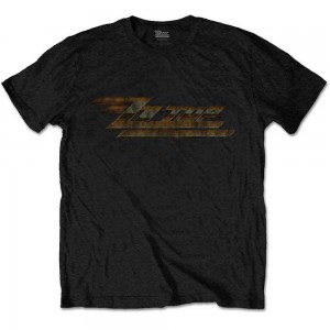 ZZ Top Unisex T-Shirt: Twin Zees Vintage (Black) (Medium)