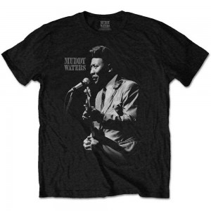 Muddy Waters Unisex T-Shirt: Muddy Live (Black) (XX-Large)