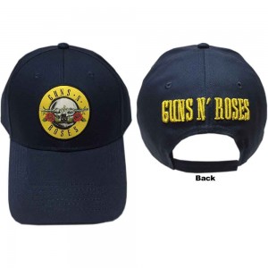 Guns N´ Roses Unisex Baseball Cap: Circle Logo (Navy Blue)