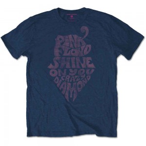 Pink Floyd Unisex T-Shirt: SOYCD Vintage (Navy Blue) (X-Large)