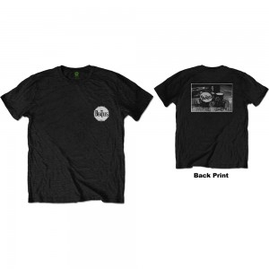 The Beatles Unisex T-Shirt: Washington Coliseum (Black) (Back Print) (XX-Large)