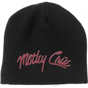 Motley Crue Unisex Beanie Hat: Logo 1 (Black)