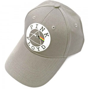 Pink Floyd Unisex Baseball Cap: Circle Logo (Sand)