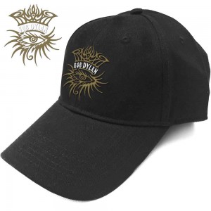 Bob Dylan Unisex Baseball Cap: Eye Icon (Black)