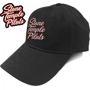 Stone Temple Pilots Unisex Baseball Cap: Scroll Logo (Black)