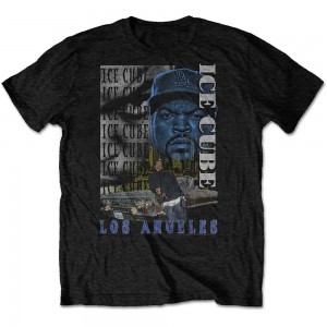 Ice Cube Unisex T-Shirt: Los Angeles (Black) (Medium)