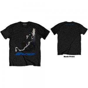 Post Malone Unisex T-Shirt: HT Live Close-Up (Black) (Back Print) (X-Large)