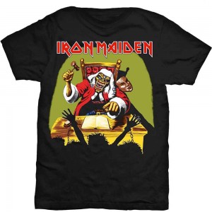 Iron Maiden Unisex T-Shirt: Deaf Sentence (Black) (XX-Large)