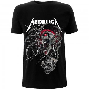 Metallica Unisex T-Shirt: Spider Dead (Black) (X-Large)