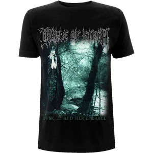 Cradle Of Filth Unisex T-Shirt: Dusk & Her Embrace (Black) (Small)