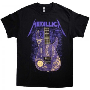 Metallica Unisex T-Shirt: Ouija Purple (Black) (XX-Large)