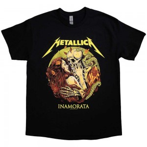 Metallica Unisex T-Shirt: Inamorata (Black) (Large)