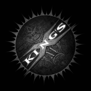 King´s X Unisex Bandana: Faith, Hope, Love (Black)