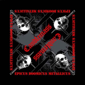 Candlemass Unisex Bandana: Epicus Doomicus Metallicus (Black)