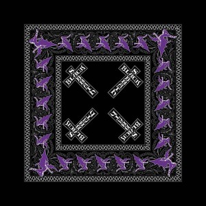 Black Sabbath Unisex Bandana: Cross Logo (Black)