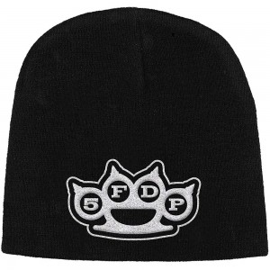 Five Finger Death Punch Unisex Beanie Hat: Knuckles (Black)