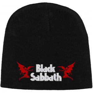 Black Sabbath Unisex Beanie Hat: Logo & Devils (Black)