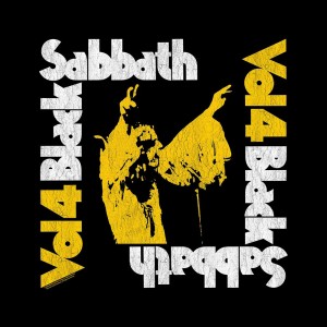 Black Sabbath Unisex Bandana: Vol 4 (Black)
