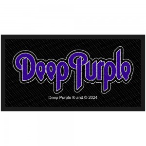 Deep Purple Woven Patch: Logo