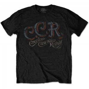 Creedence Clearwater Revival Unisex T-Shirt: CCR (Black) (Medium)