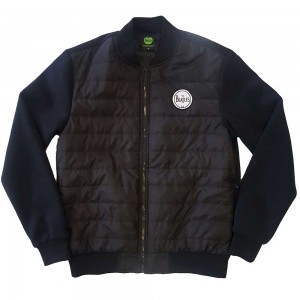 The Beatles Unisex Quilted Jacket: Drum Logo (Medium)