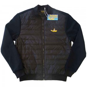 The Beatles Unisex Quilted Jacket: Yellow Submarine (Large)