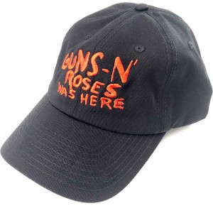 Guns N´ Roses Unisex Baseball Cap: Was Here (Black) (Ex-Tour)