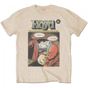 Pink Floyd Unisex T-Shirt: Comic (Sand) (Small)