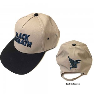 Black Sabbath Unisex Snapback Cap: Wavy Logo (Black & Sand)