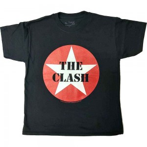 The Clash Kids T-Shirt: Classic Star (Black) (12-13 Years)