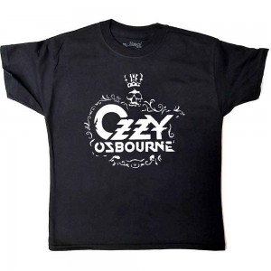 Ozzy Osbourne Kids T-Shirt: Logo (Black) (11-12 Years)