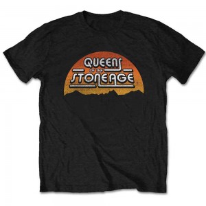 Queens Of The Stone Age Unisex T-Shirt: Sunrise (Black) (Small)
