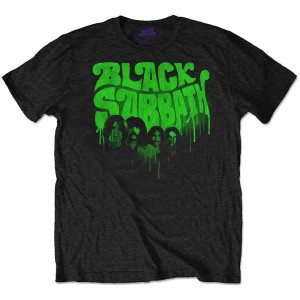 Black Sabbath Unisex T-Shirt: Graffiti (Black) (X-Large)
