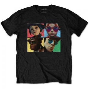 Gorillaz Unisex T-Shirt: Humanz (Black) (Medium)