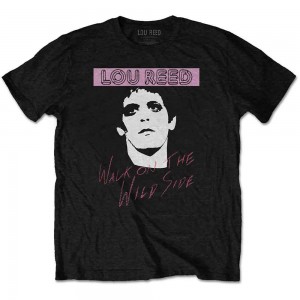 Lou Reed Unisex T-Shirt: Walk On The Wild Side (Black) (XX-Large)
