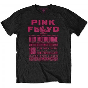Pink Floyd Unisex T-Shirt: Metrodome ´88 (Black) (Medium)