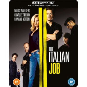 Italian Job (2003) (Steelbook) (4K Ultra HD + Blu-ray)