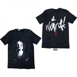 Yungblud Unisex T-Shirt: Weird (Black) (Back Print & Wash Collection) (X-Large)