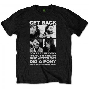 The Beatles Unisex T-Shirt: 3 Savile Row (Black) (XX-Large)