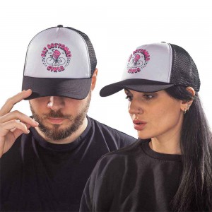 Queen Unisex Mesh Back Cap: Fat Bottomed Girls (Black & White)