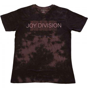 Joy Division Unisex T-Shirt: Mini Repeater Pulse (Purple) (Wash Collection) (Small)