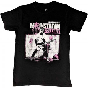 Machine Gun Kelly Unisex T-Shirt: Digital Cover (Black) (Small)