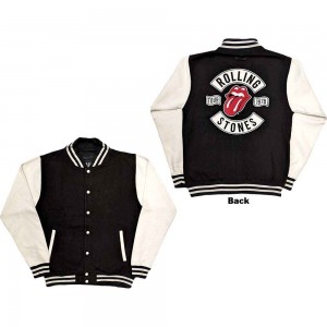 The Rolling Stones Unisex Varsity Jacket: Tour ´78 (Back Print) (XX-Large)