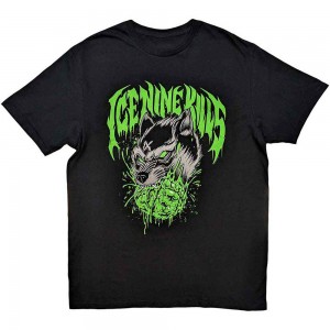 Ice Nine Kills Unisex T-Shirt: Wolf (Black) (XX-Large)