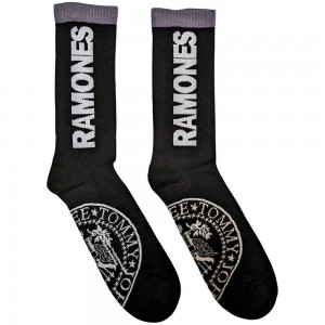 Ramones Unisex Terry Socks: Presidential Seal (Black) (UK Size 7 - 11)